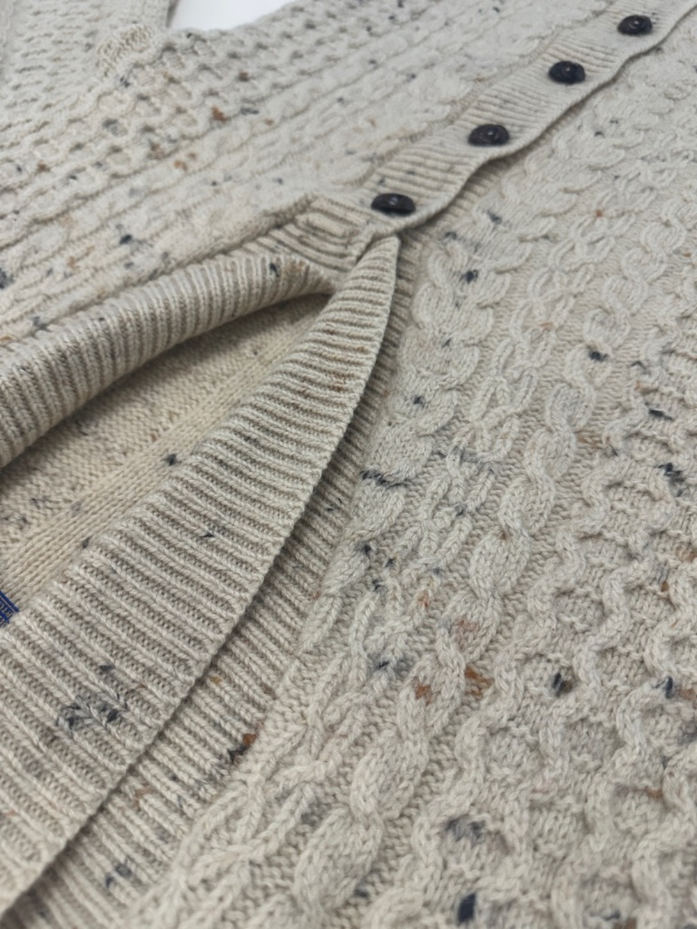 PENDLETON Men's Shawl Collar Cable Knit Cardigan BUT SERIOUSLY UNISEX! 👏🏼 - Picture 11 of 12